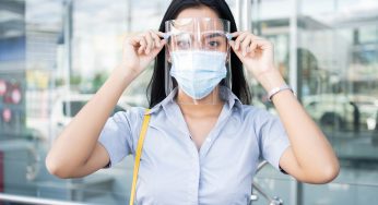 Clark International Airport requires to wear both face masks and face shields for passengers starting Aug. 15