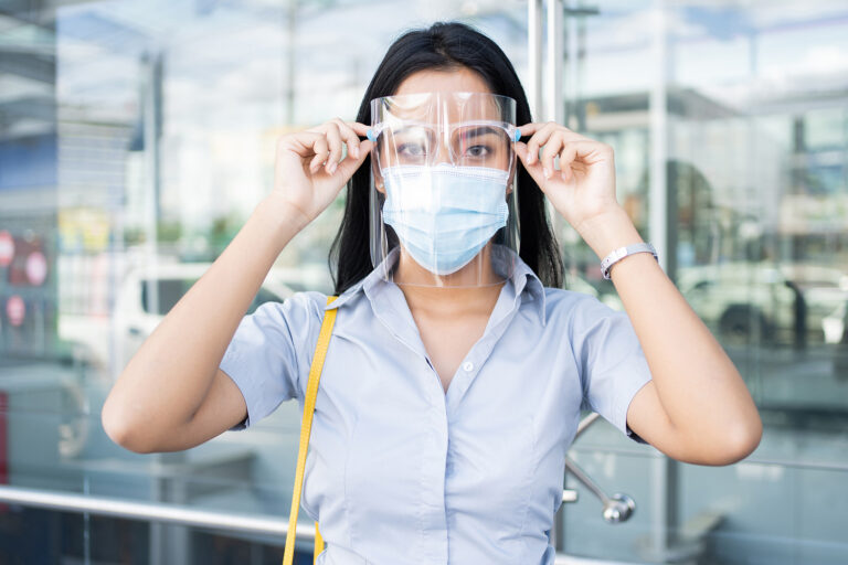 Clark International Airport requires to wear both face masks and face shields for passengers starting Aug. 15