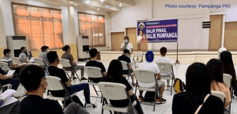 Pampanga Assists 2,000 Cabalens in Return-From-Abroad Program