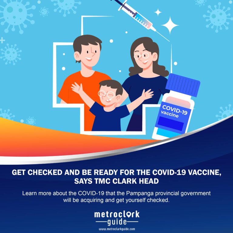 Get checked and be ready for the COVID-19 vaccine, says TMC Clark head