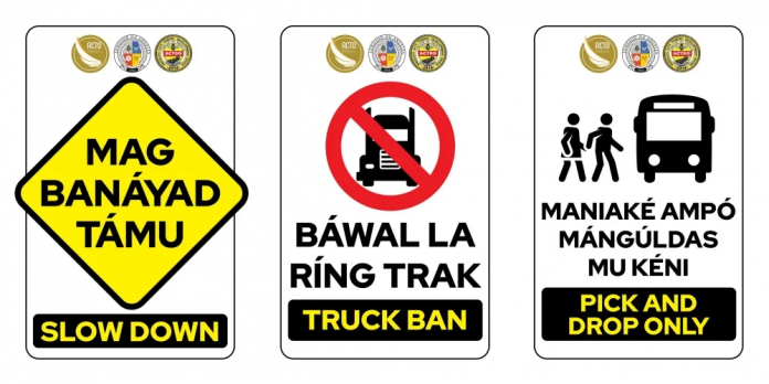 Angeles City Officials pushes for Kapampangan Traffic Sign Boards