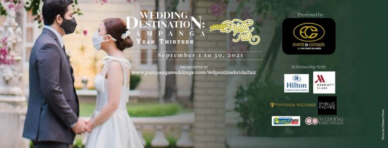 Central Luzon’s most awaited Bridal Fair is back! To go online for 2nd time