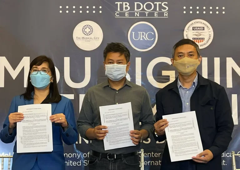 USAID, TMC Clark sign MoU for TB-Free PH campaign