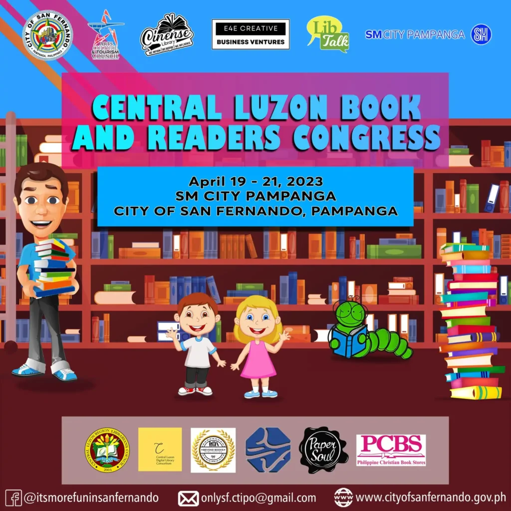 Central Luzon Book and Readers Congress Event Poster