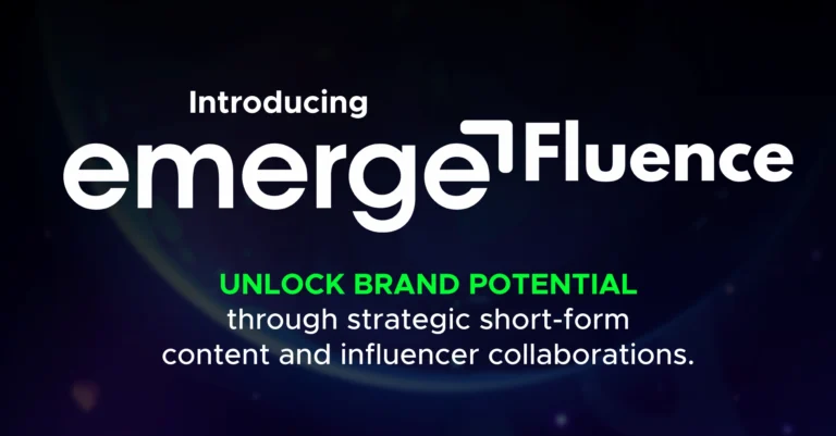 Emerge Launches Innovative Service: EmergeFluence – Revolutionizing Influencer Marketing