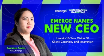EMERGE NAMES NEW CEO, UNVEILS 10-YEAR VISION OFCLIENT-CENTRICITY AND INNOVATION