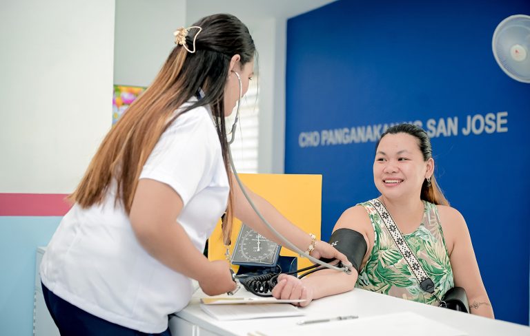 Pregnant mothers receive special care in RHUs rehabilitated by BDO Foundation